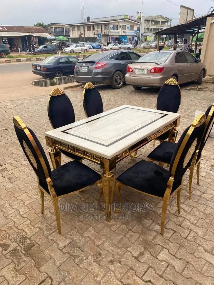 Marble Dinning Sets With Chairs