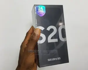 New Samsung Galaxy S20 Ultra 5G 128 GB White