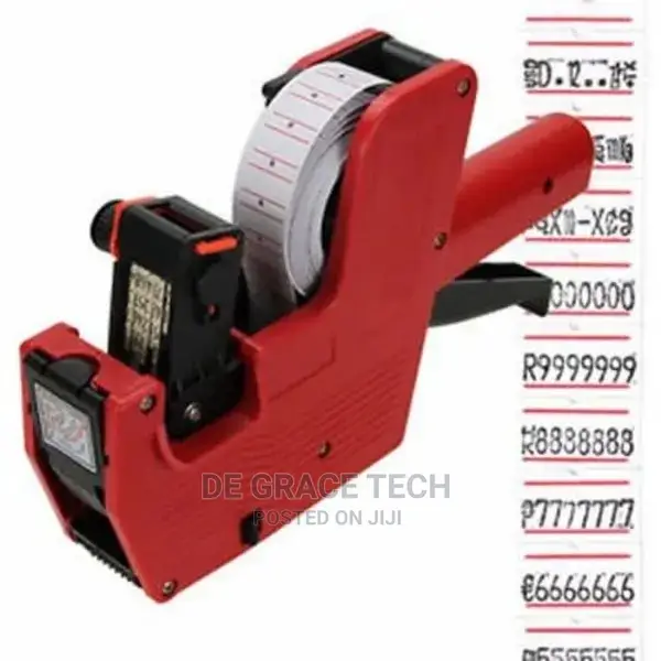 Explopur Price Gun,Mx-5500eos Handheld 8 Digits Price Label