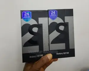 New Samsung Galaxy S21 5G 128 GB Black