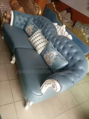High Quality Imported Leather 7 Seater Sofa.