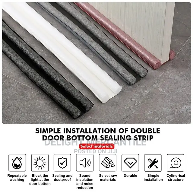 Door Stopper Bottom Draft Seal