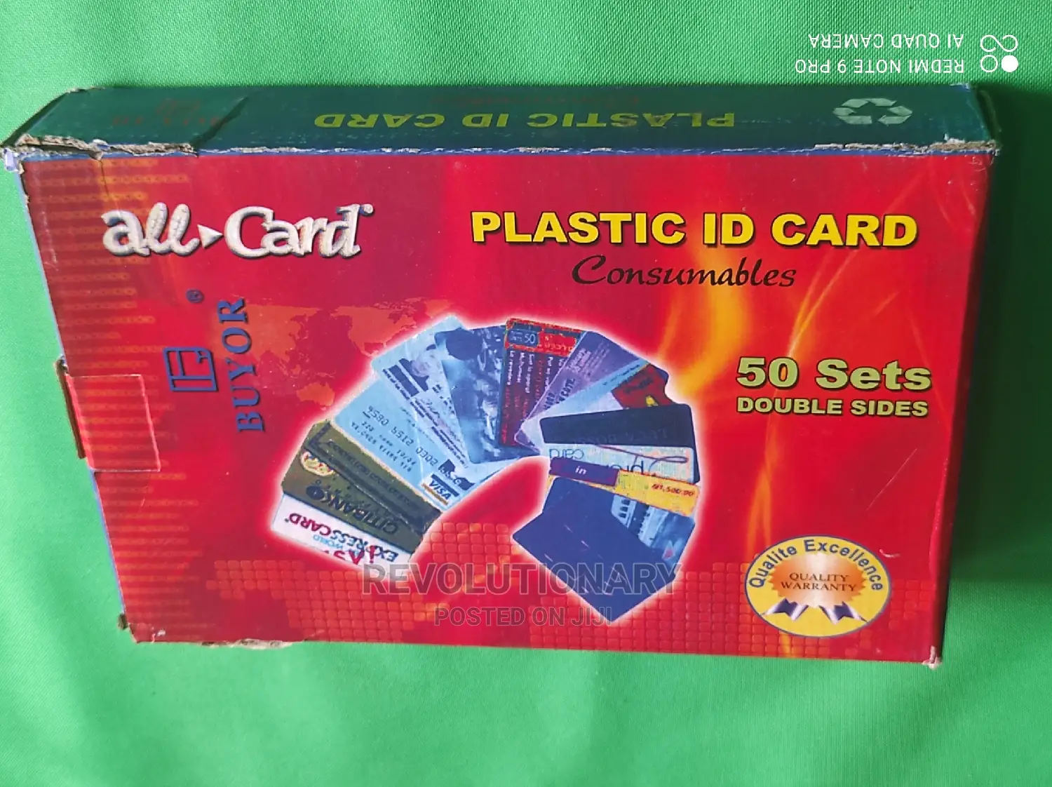 PVC Id Card Consumable A4