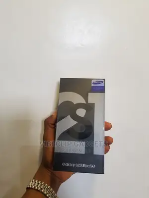 New Samsung Galaxy S21 Ultra 5G 256 GB Black