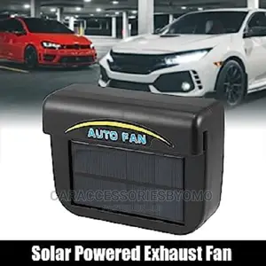Solar Powered Car Window Windshield Auto Air