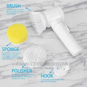 Multi-Functional Electric Cleaning Brush 5 in 1 Magic Power