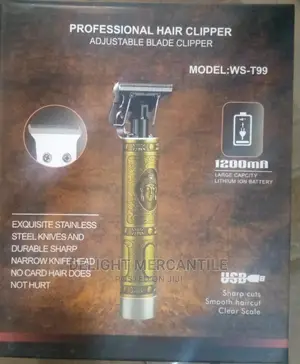 T9 Vintage Professional Cordless Rechargeable Hair Clipper