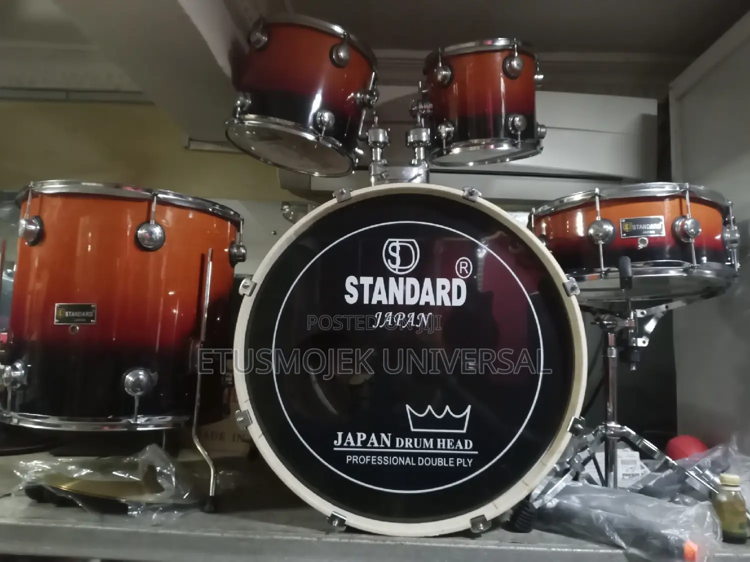 STANDARD JAPAN 5set Professional Drums