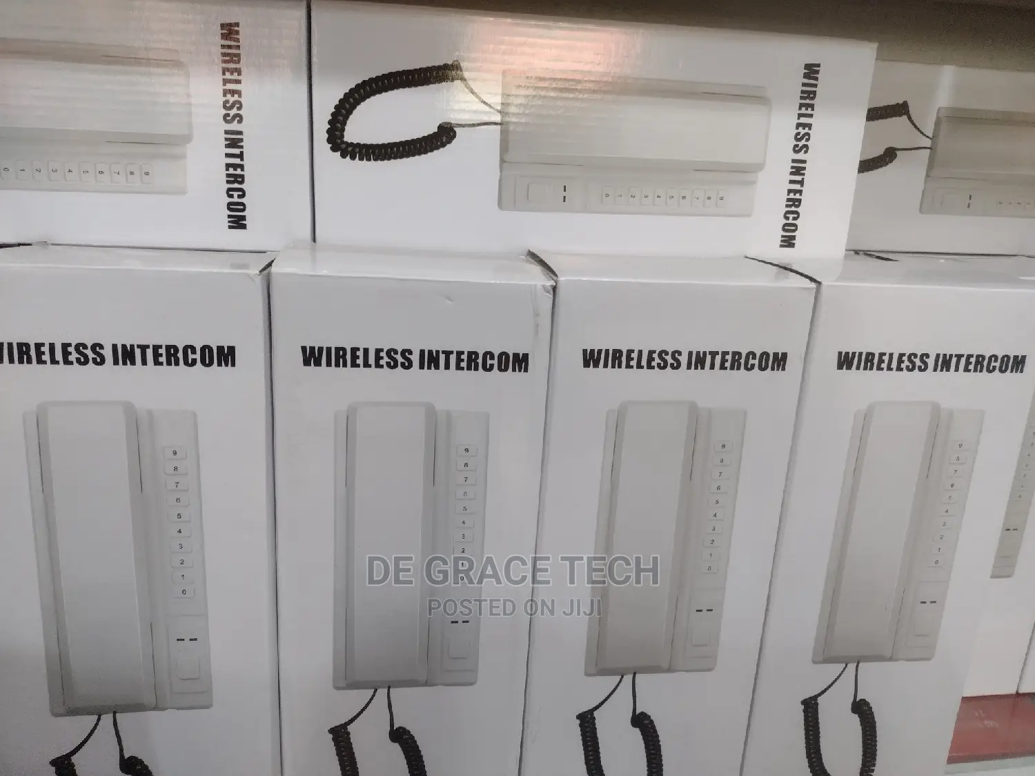 Wireless Intercom Phone Expandable From 1 to 100 Units P