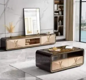 New Modern Luxury Tv Stand With Centre Table