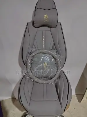 Ash/Gray Horse Car Leather Seat Cover