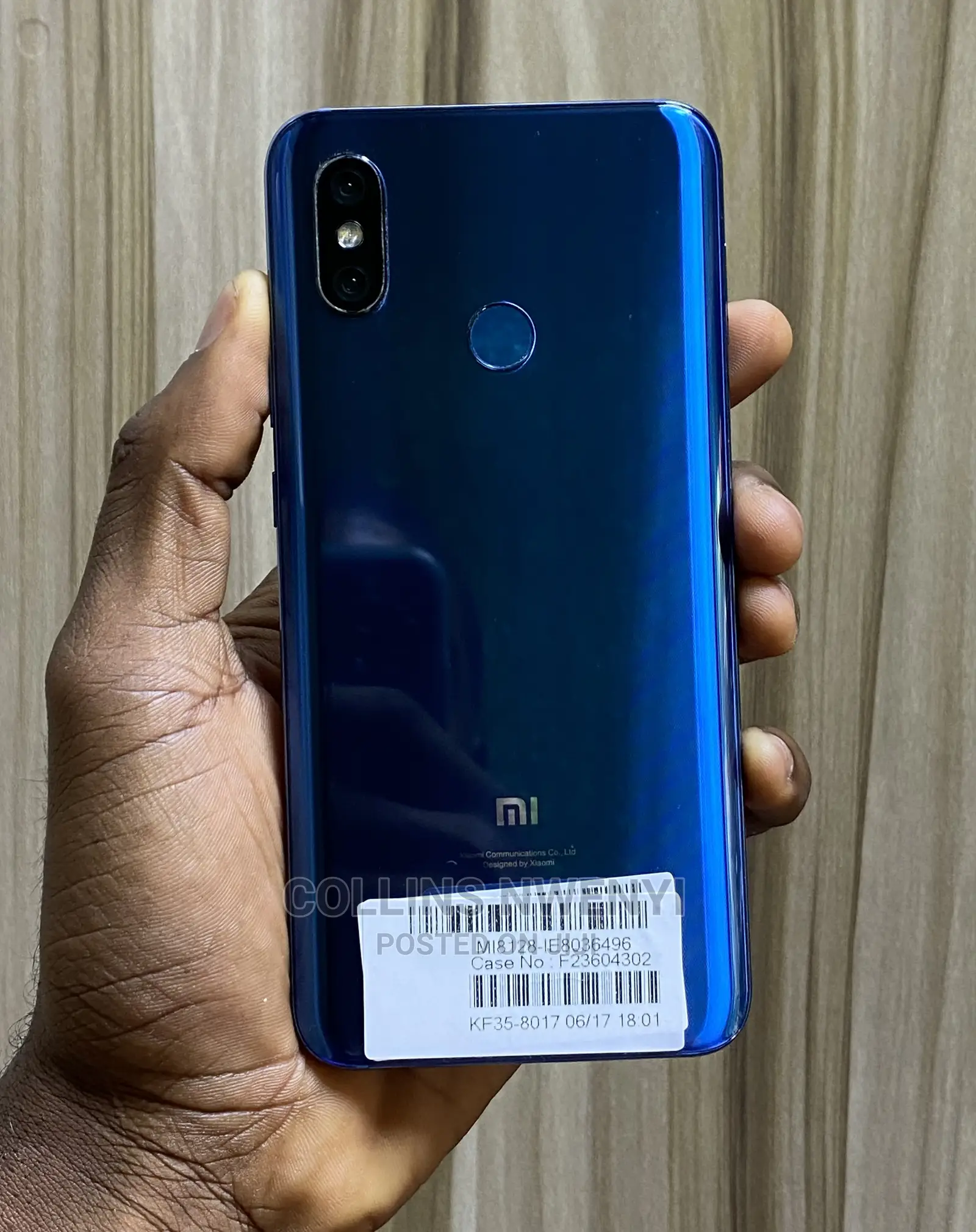 Xiaomi Mi 8 128 GB Blue