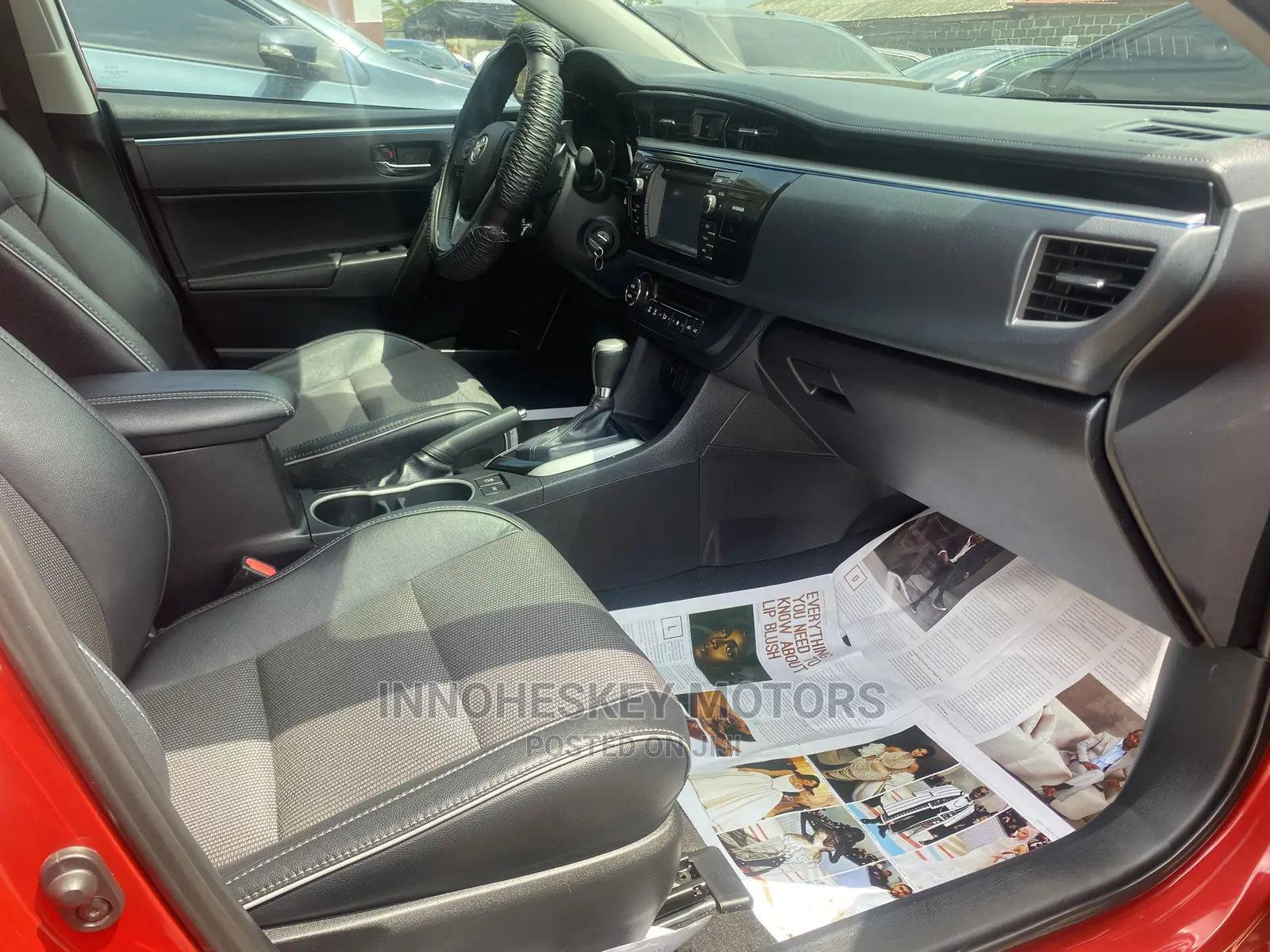 Toyota Corolla S 4dr Sedan (1.8L 4cyl CVT) 2015 Red