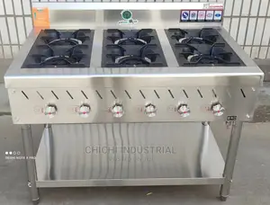 6 Burner Cooker Without Oven