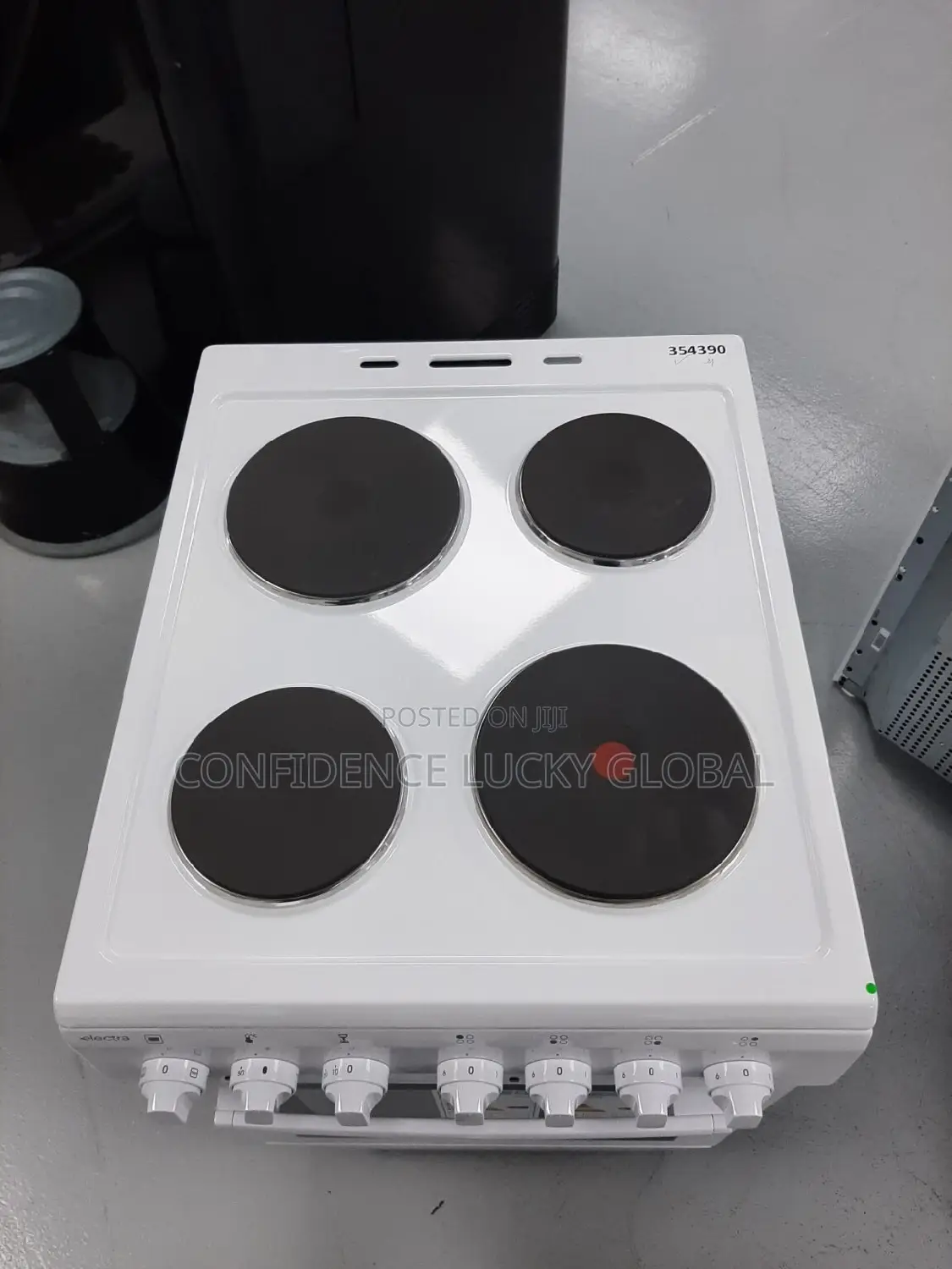Electra Se50w Electric Cooker With Solid Plate Hob