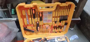 Dewalt Electrical Tools Box With Cordless 36v Battery Drill