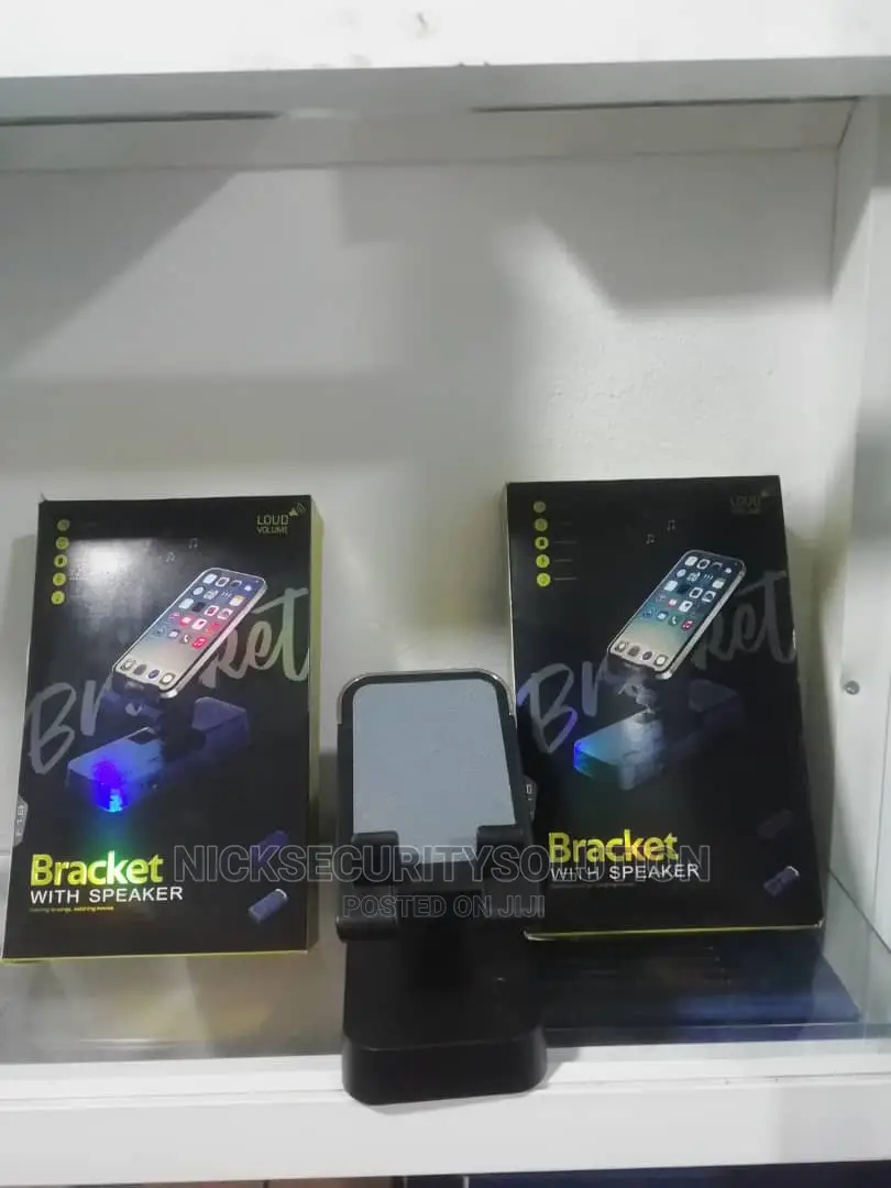 Bracket Bluetooth Speaker/Phone Holder
