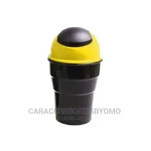 Mini Car Trash Bin With Lid