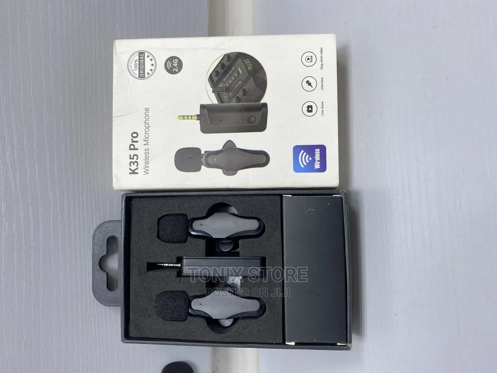 K35pro Lapel Microphone