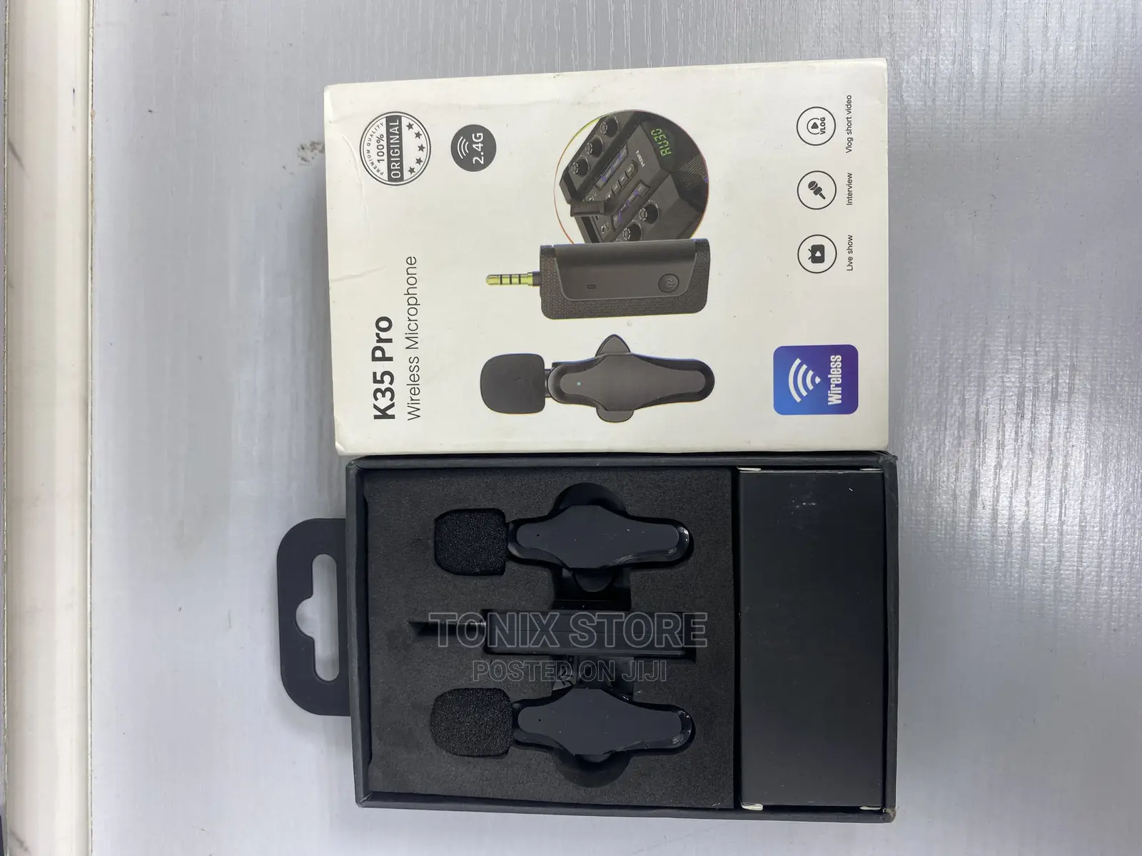 K35pro Lapel Microphone