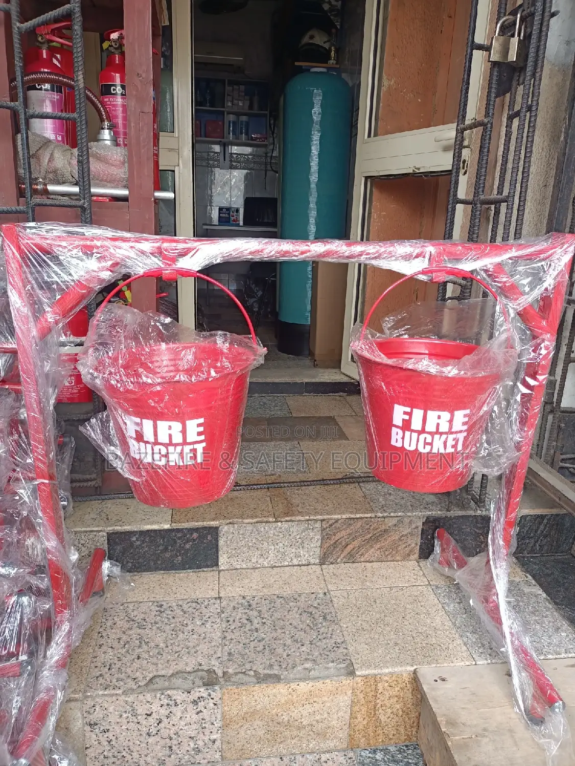 Fire Bucket Stand
