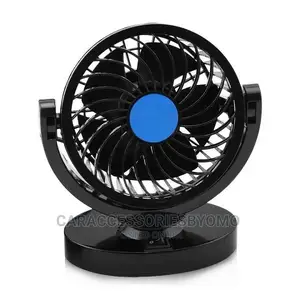12V Car Dashboard Fan 360 Degree Rotatable High Speed