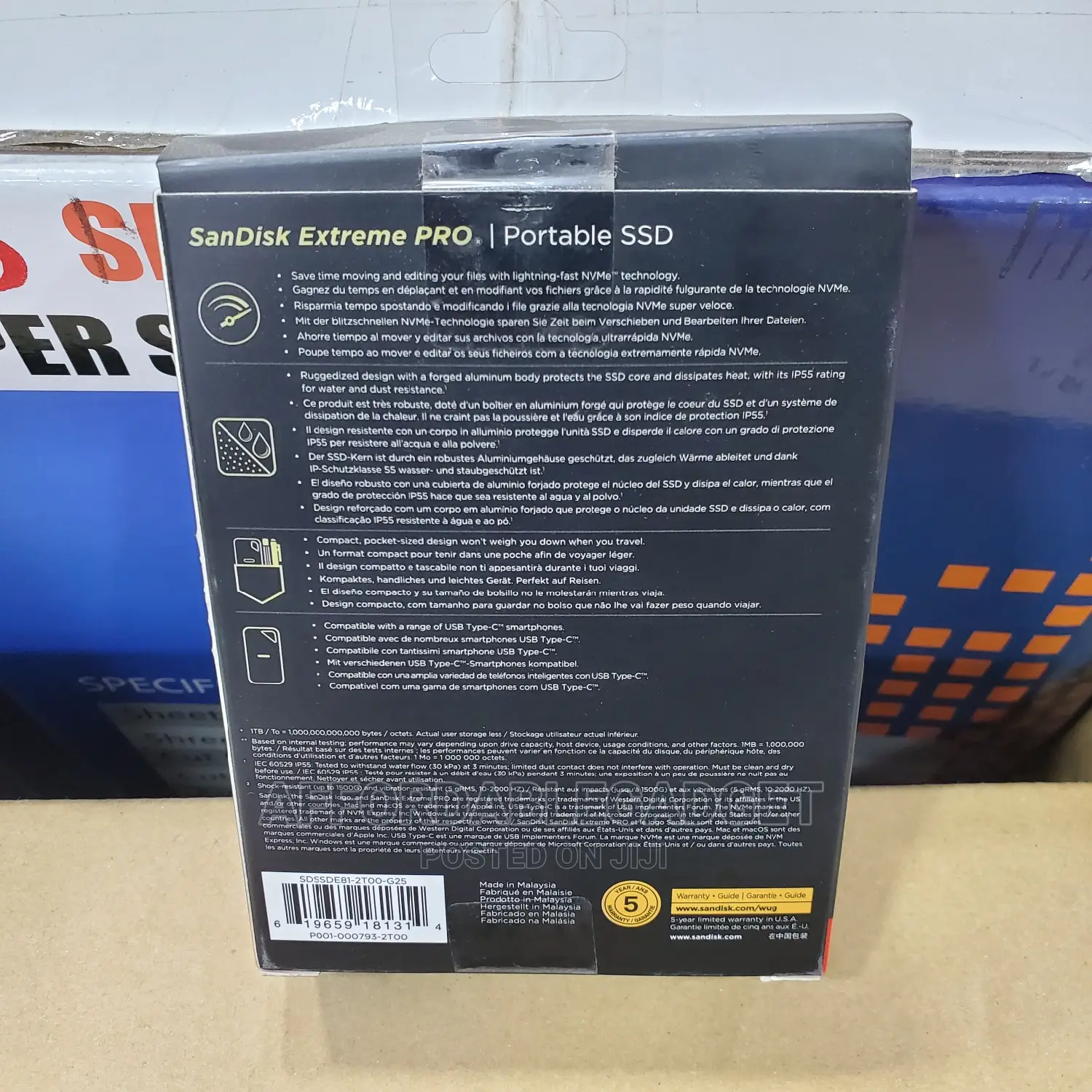 Sandisk Extreme Pro 2000mbps 4tb