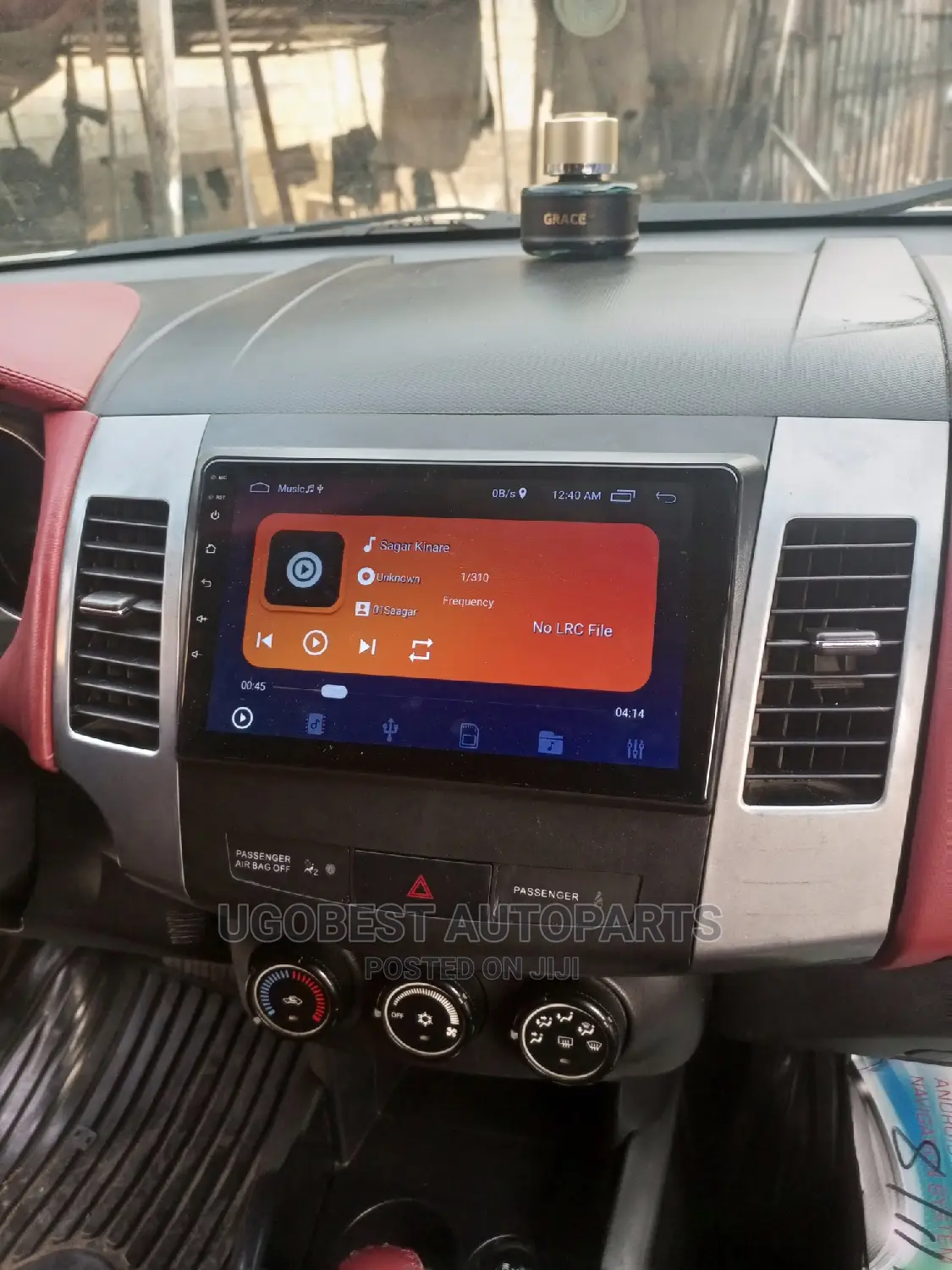 Mitsubishi Outlander Android Screen 2008 With GPS Navigation