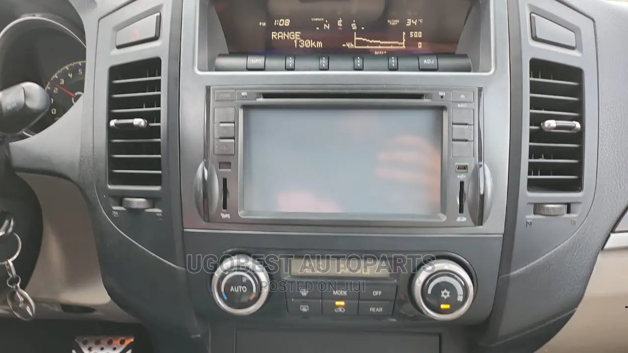 Mistubushi Pajero Android 2006/2014 Wit GPS Navigation (Map)