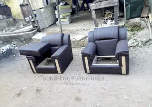 Complete Set of Leather Sofa