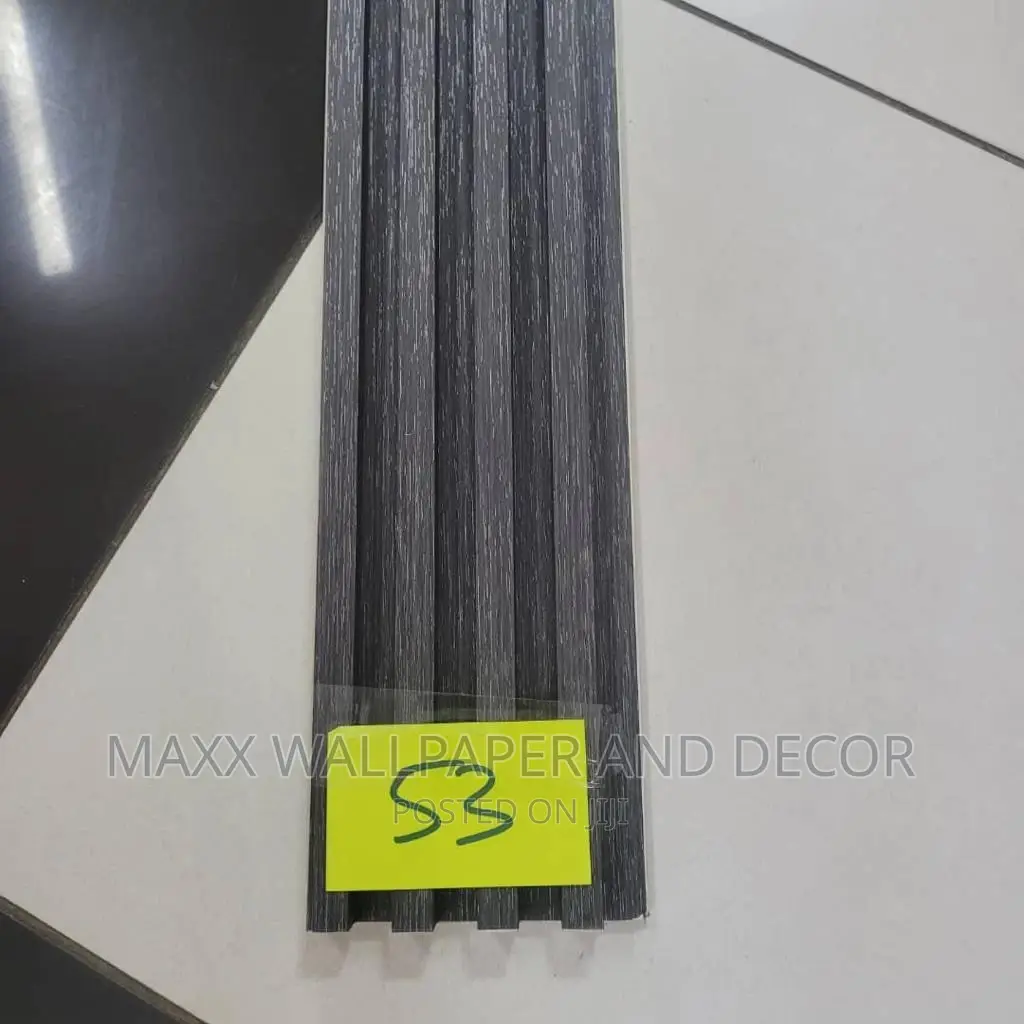 Black Fluted Panel Is Beautiful