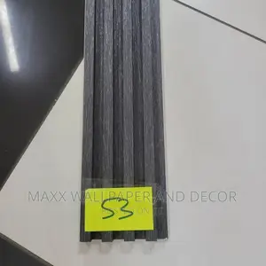 Black Fluted Panel Is Beautiful