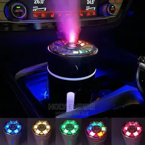 New-Rechargeable Wireless Car Air Humidifer With Colorful