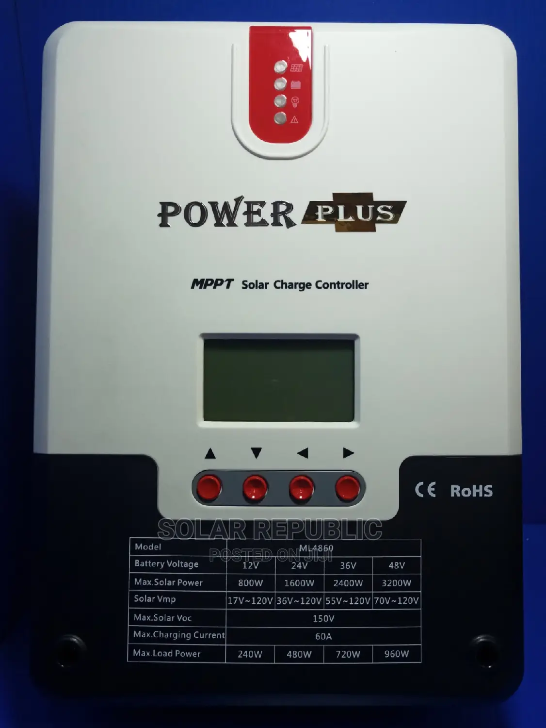 MPPT Charge Controller 60A Powerplus