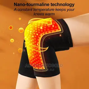 Self Heating Wormwood Long Knee Brace