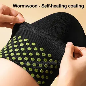 Self Heating Wormwood Long Knee Brace