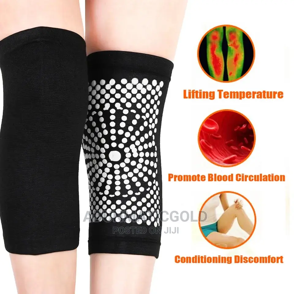 Self Heating Wormwood Long Knee Brace