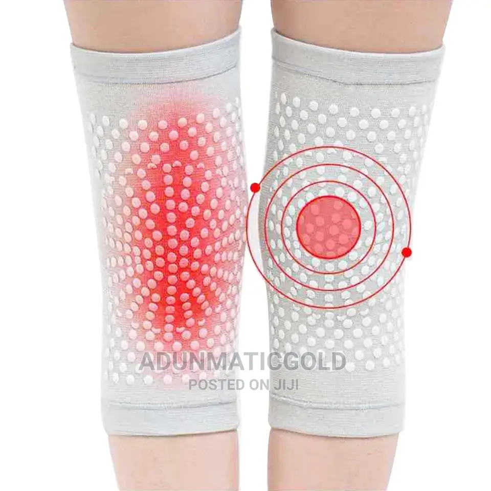Self Heating Wormwood Long Knee Brace