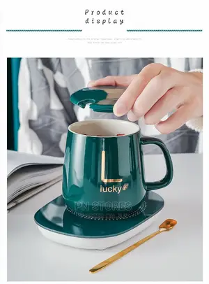 Electric Cofee Cup and Saucer