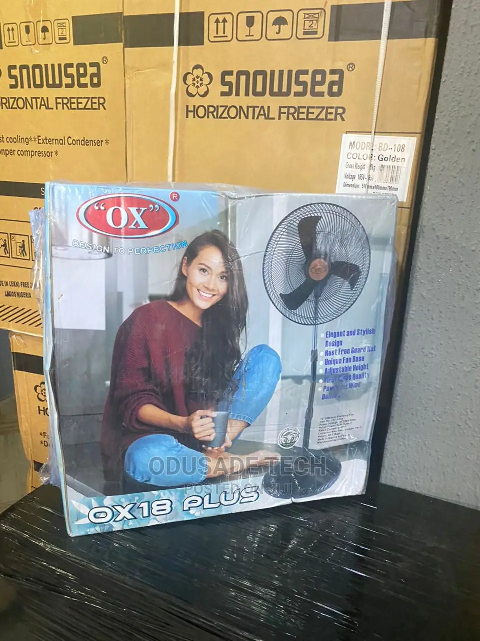 Ox- 18 Inches Plus Standable Fan Available