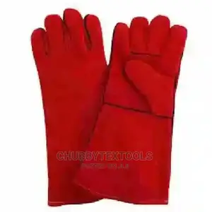 Red Welders Handglove