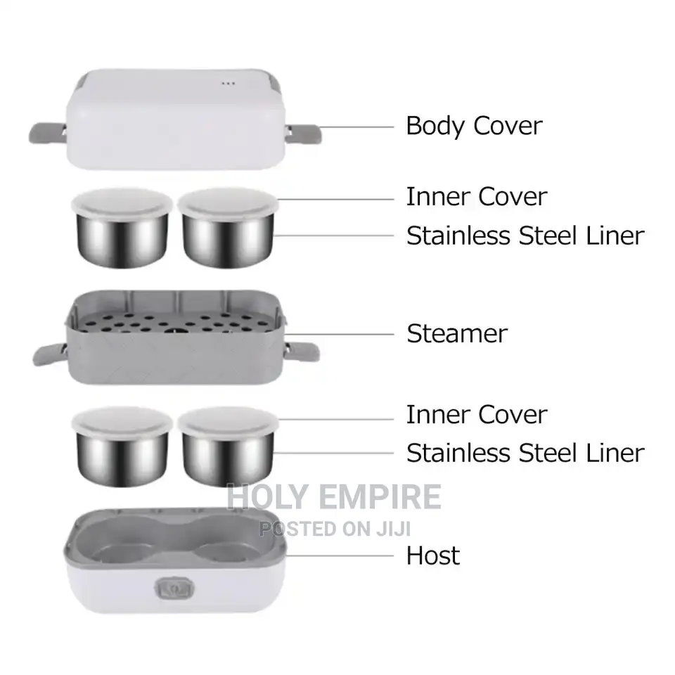 Electric Lunch Box Pluggable Heating Single / Double Layer