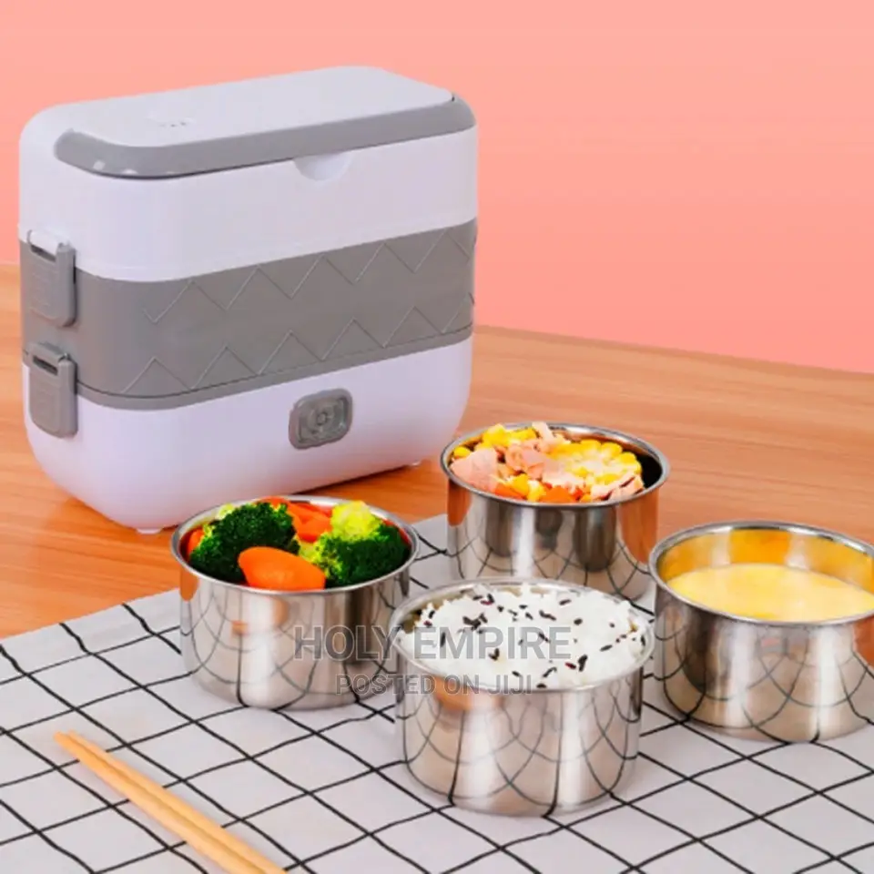 Electric Lunch Box Pluggable Heating Single / Double Layer