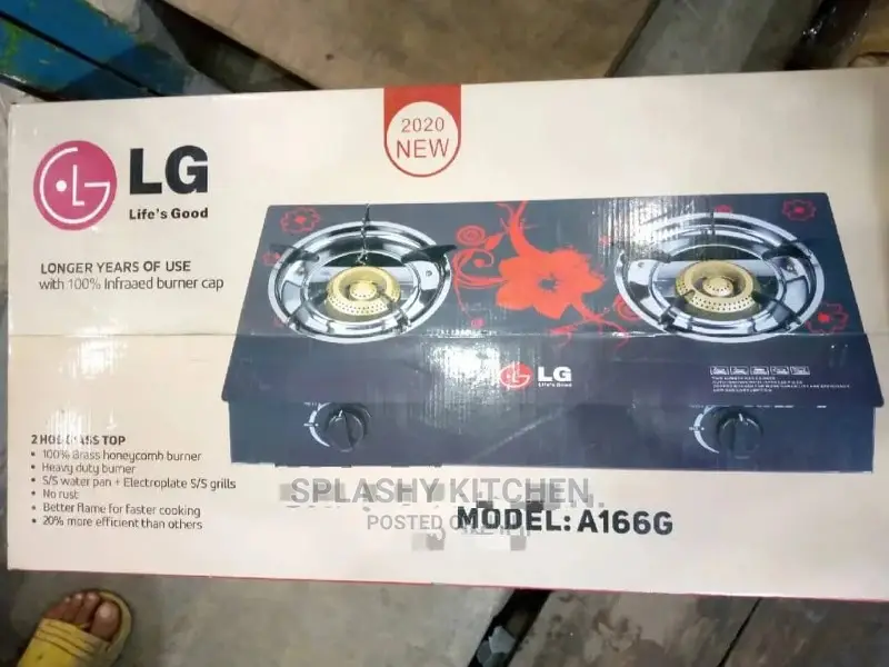 LG Glass Table Top Gas Cooker in Lagos Island (Eko) Kitchen