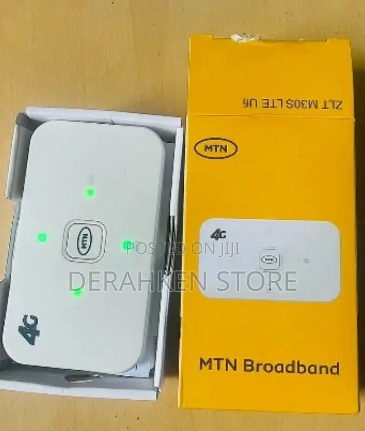 Universal MTN 4g Mifi With Free 30gb Data