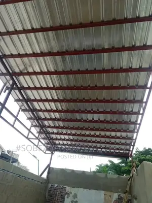Metallic Iron Industrial Roofing