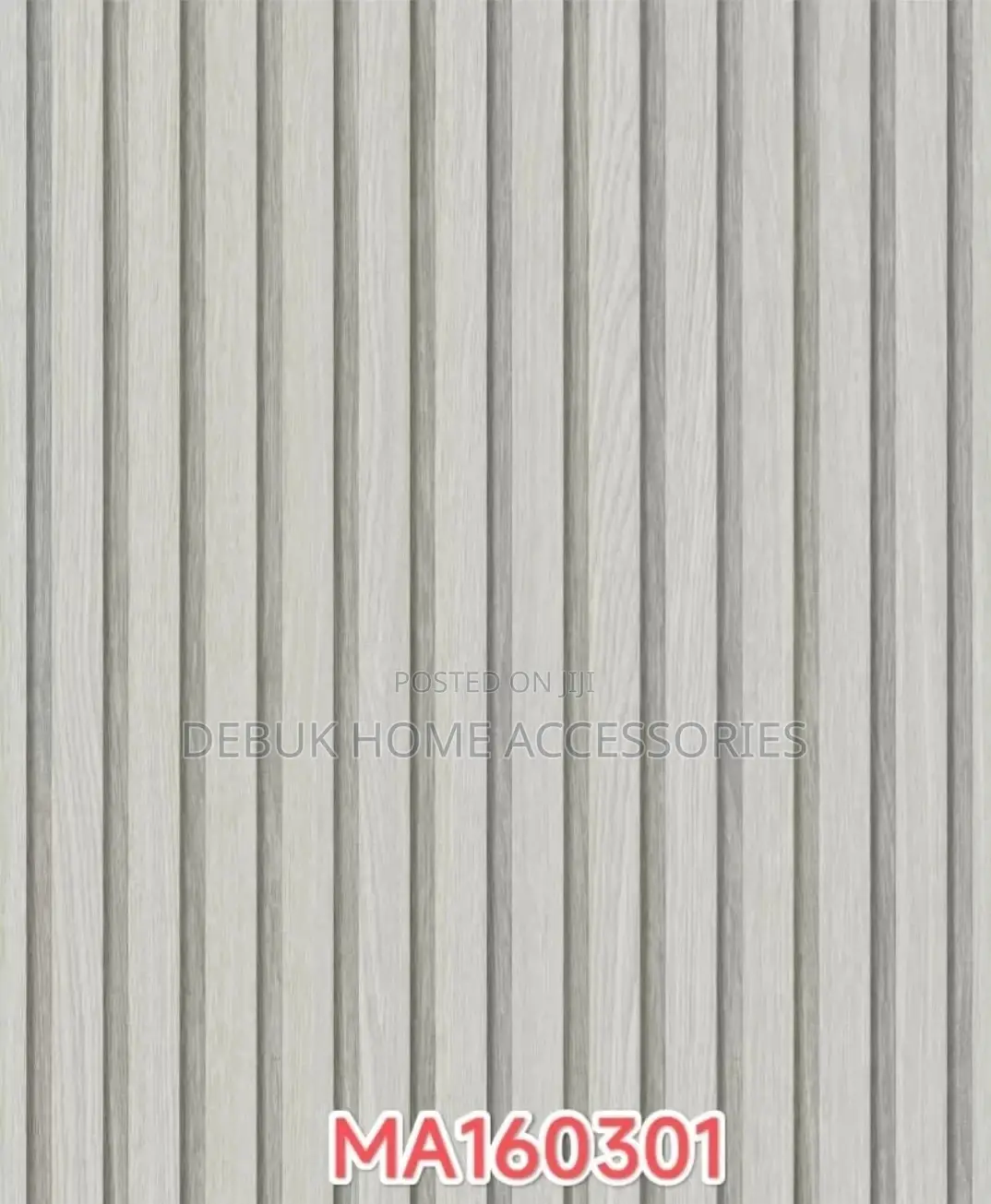 Fluted Panel Wallpaper Design