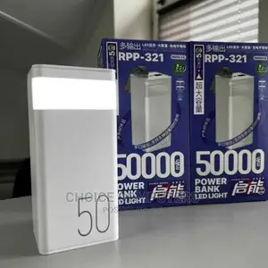 50,000mah Power Bank With Led Light Indicator