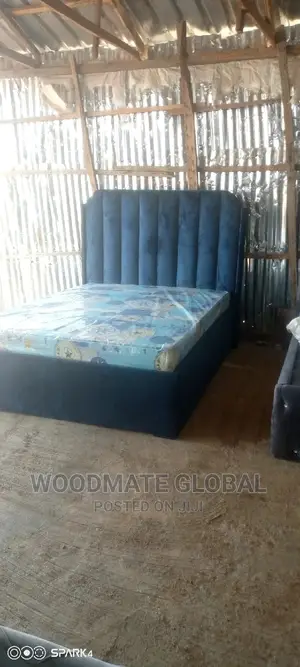 Blue Colour Bedframe