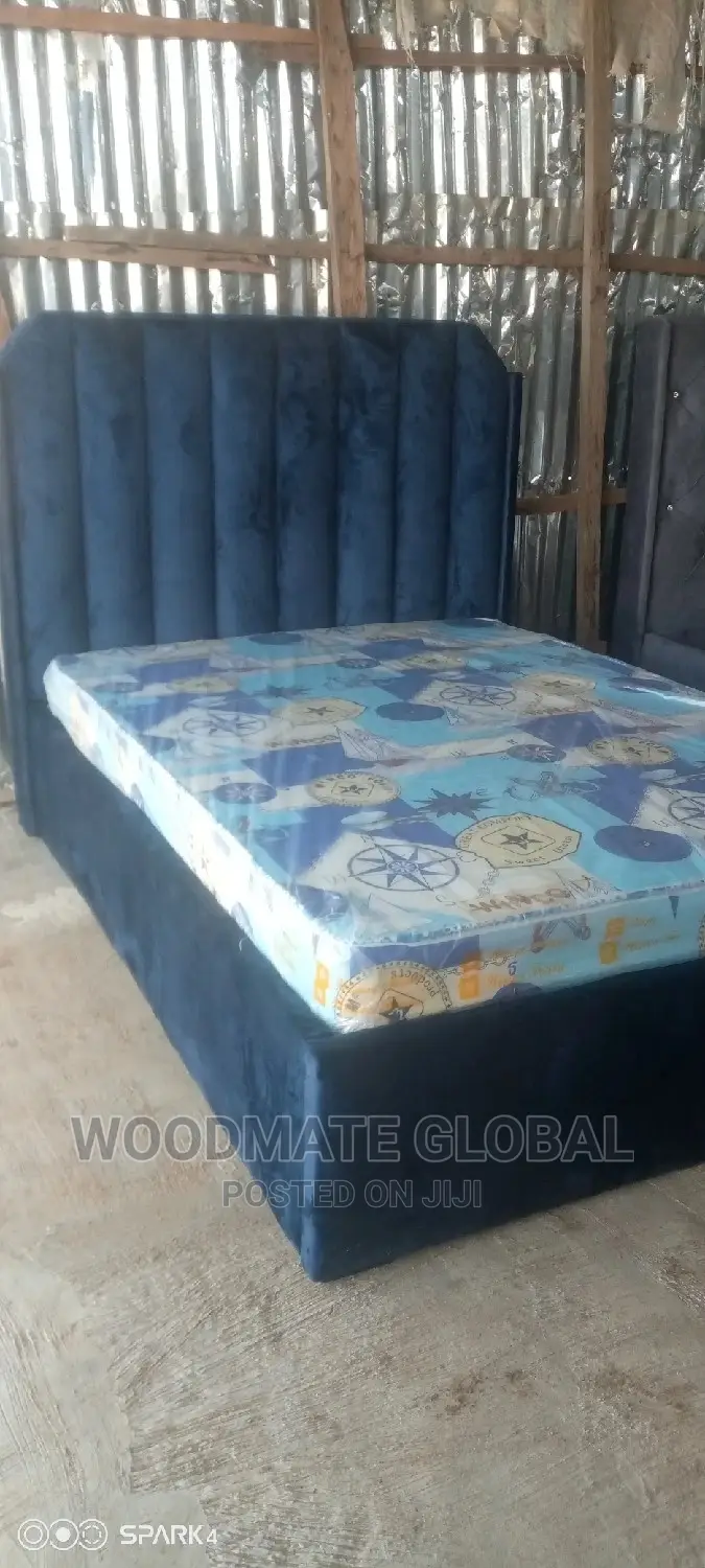 Blue Colour Bedframe
